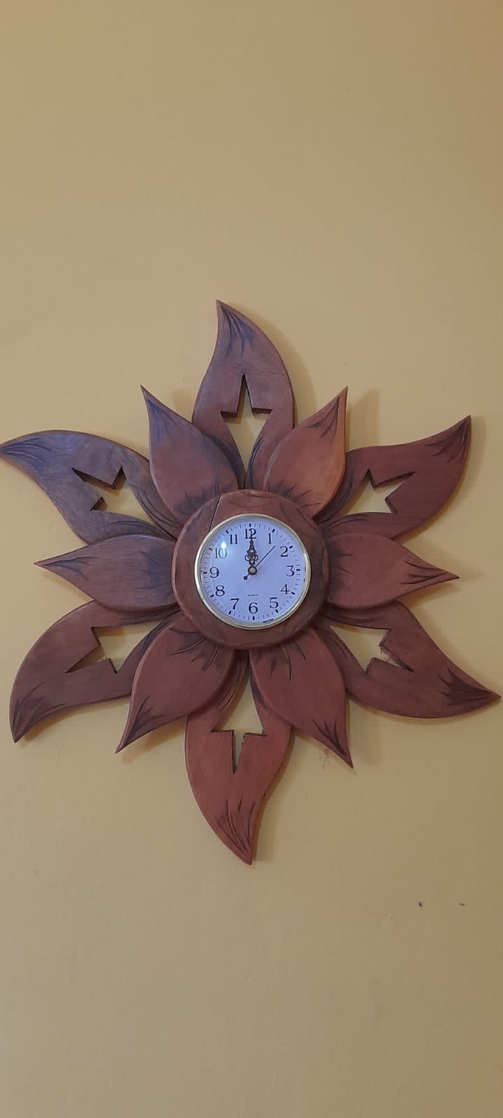 Reloj flor